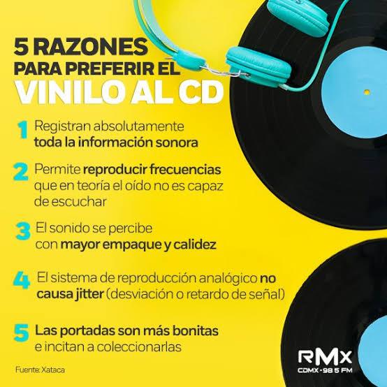 Cinco razones para preferir los discos de vinilo al CD