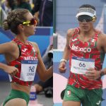 Alegna González y Ever Palma, top 5 en maratón de marcha en París 2024