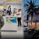 Armados irrumpen en tienda y roba celulares en minutos, en Veracruz