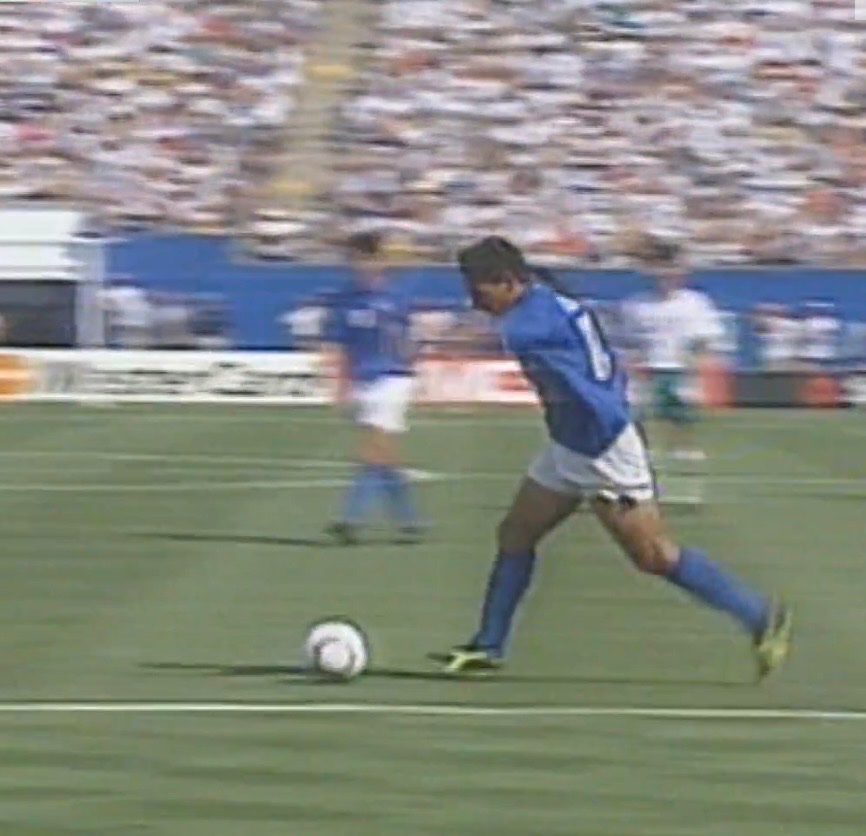 Goles maravillosos de la Copa Mundial: Baggio beauty bruises Bulgaria