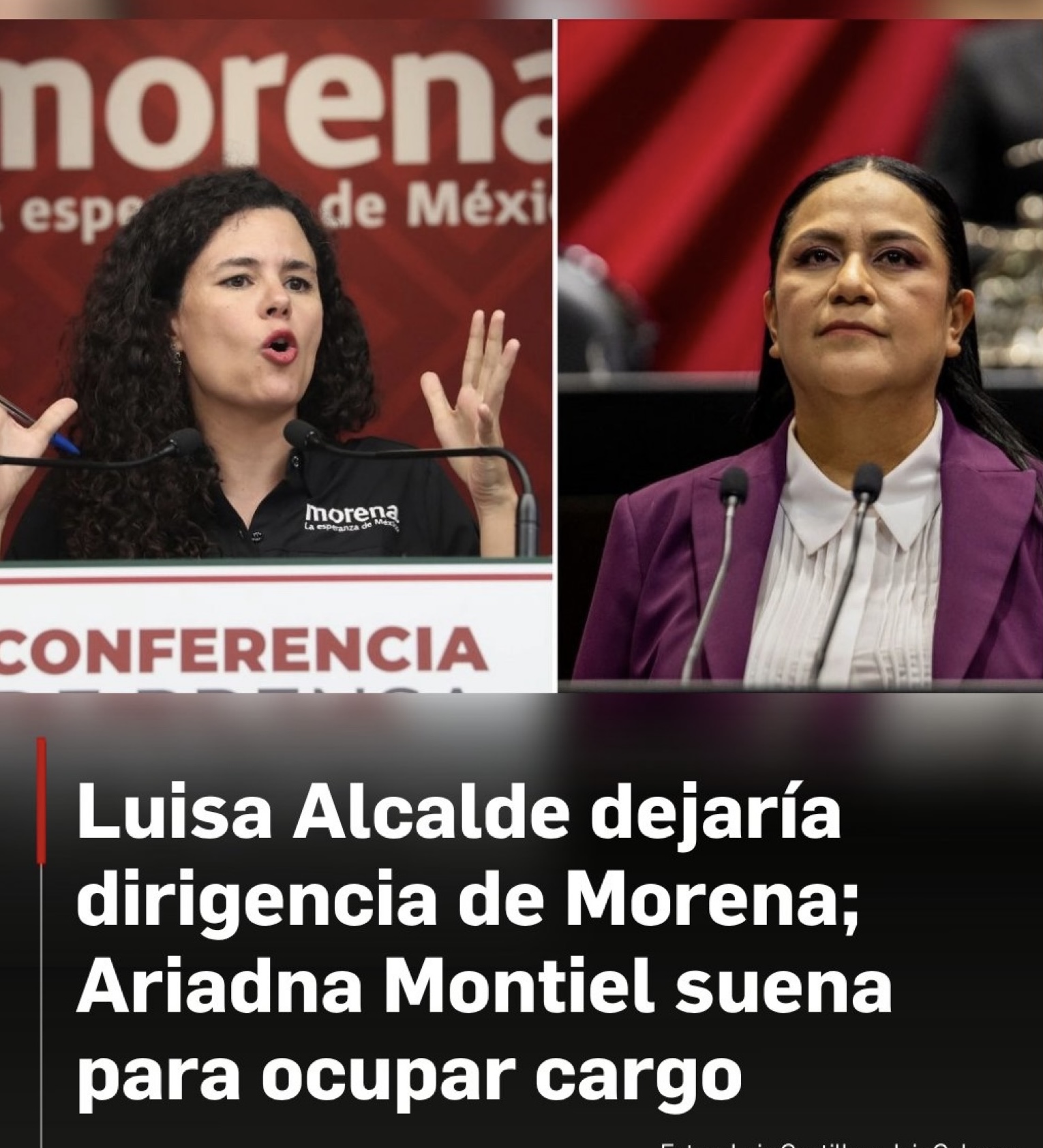 Aldeanos | Que sí se va Luisa Maria Alcalde de la dirigencia de Morena; Ariadna Montiel suena para relevarla