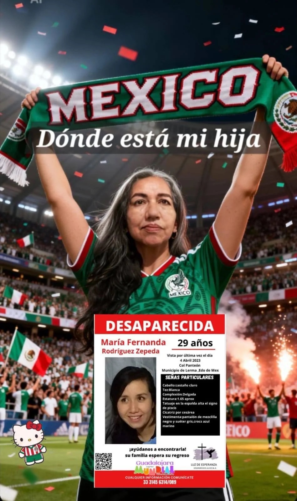 El «álbum mundialista de desaparecidos» de un colectivo de búsqueda en México