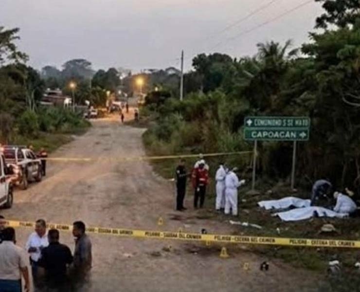Hallan a tres hombres sin vida tras el secuestro y asesinato de ganadero en Minatitlán