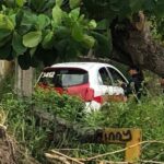 Localizan taxi con un cuerpo embolsado en el interior, en Coatzacoalcos, Veracruz
